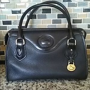 Rare Find on PM.. Blacked out vintage Dooney and Bourke purse